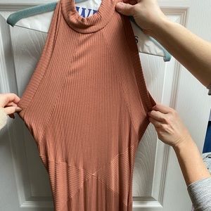 Bailey/44 Ribbed maxi/midi dress